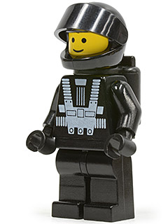 Minifig sp001 - Blacktron 1 - De BrickPlaats