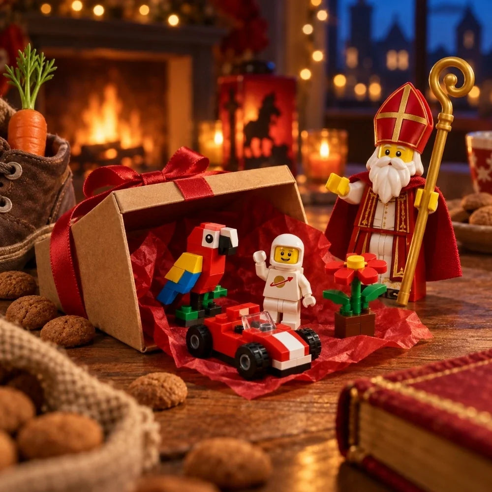 Sinterklaas cadeau tot 10 euro: LEGO® schoencadeautjes