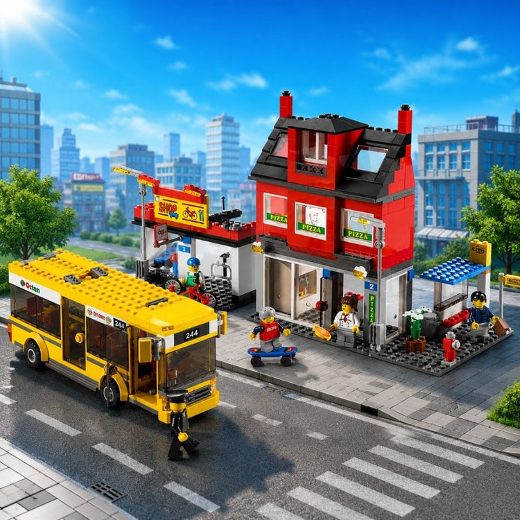 LEGO City | City sets, brandweer, politie & trein