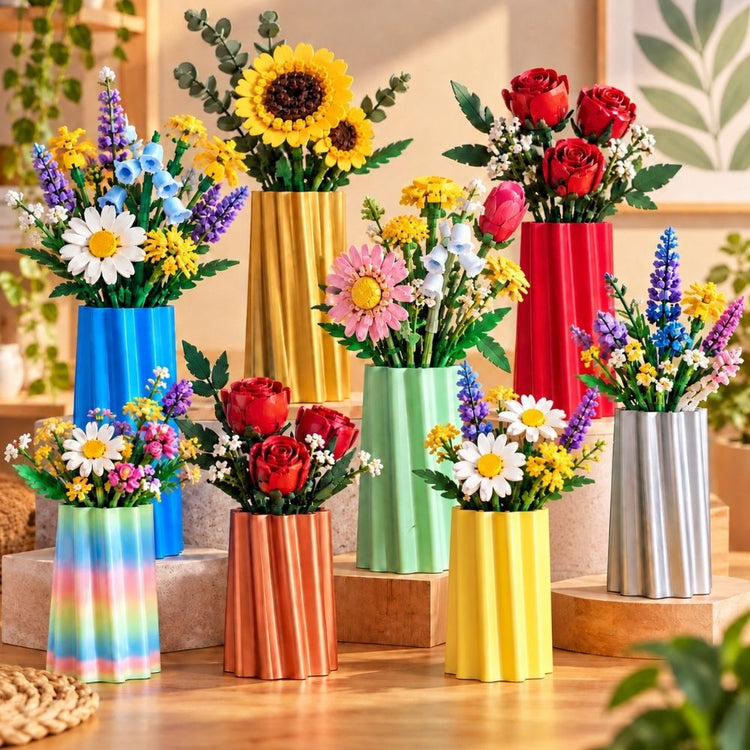 Vazen voor LEGO® bloemen kopen