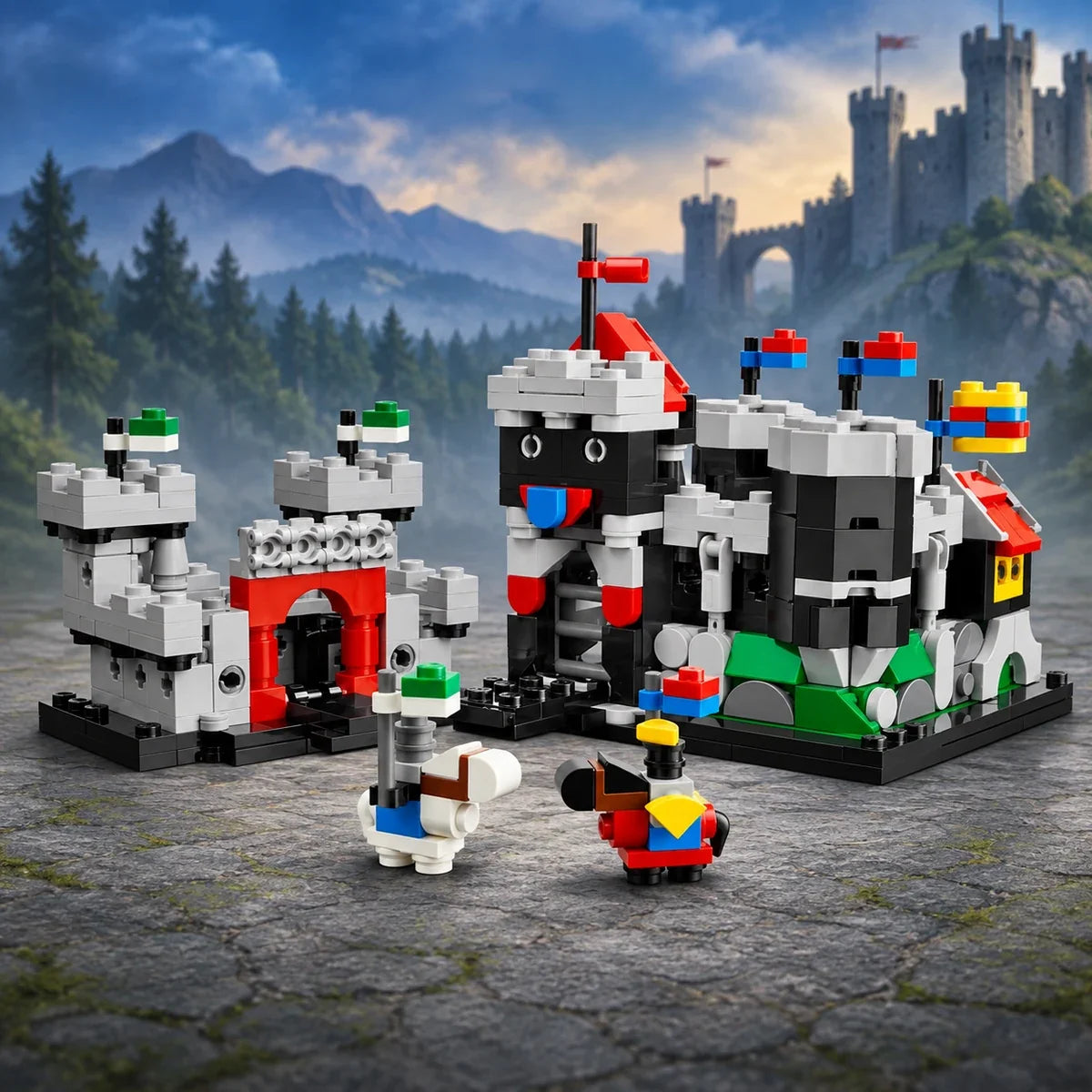 LEGO® Castle set met kasteel en ridders - De BrickPlaats