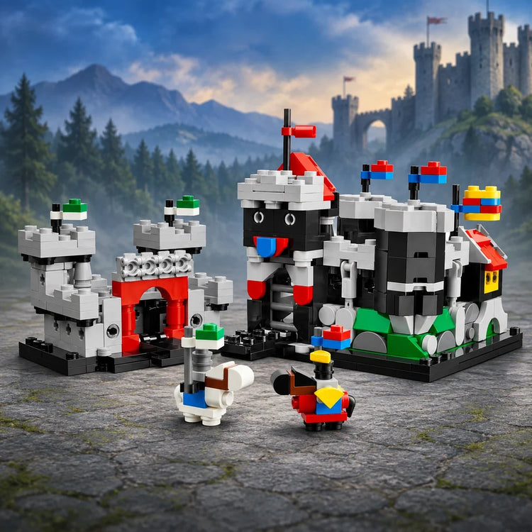 LEGO® Castle set met kasteel en ridders - De BrickPlaats
