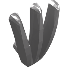 Part 10187 - Minifigure, Weapon Bladed Claw, Spread - De BrickPlaats