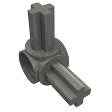 Part 10197 - Technic, Axle and Pin Connector Hub with 2 Perpendicular Axles - De BrickPlaats