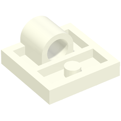 Part 10247 - Plate, Modified 2 x 2 with Pin Hole - Full Cross Support Underneath - De BrickPlaats