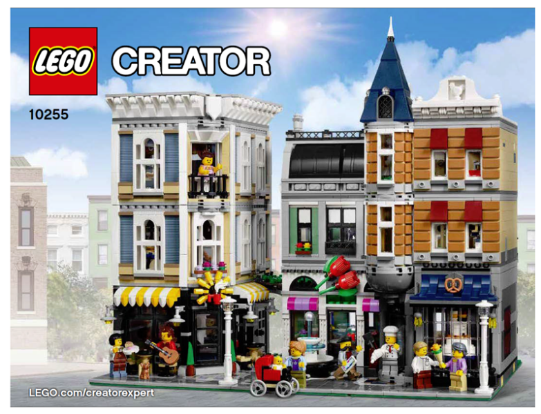 Instruction 10255 - Assembly Square - De BrickPlaats