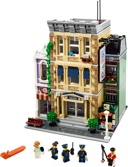 LEGO® Police Station 10278 Building Kit - De BrickPlaats