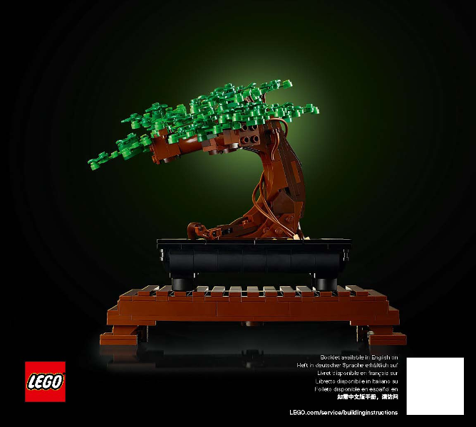 Instruction 10281 - Bonsai Tree - De BrickPlaats