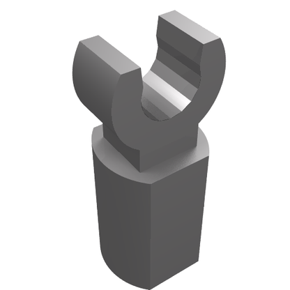 Part 11090 - Bar Holder with Clip - De BrickPlaats