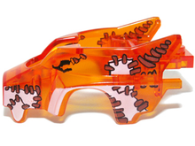 Part 11113pb04 - Flywheel Fairing Wolf Shape with White Patches and Brown Stitches Pattern - De BrickPlaats