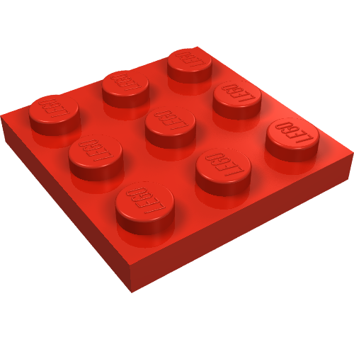 Part 11212 - Plate 3 x 3 - De BrickPlaats
