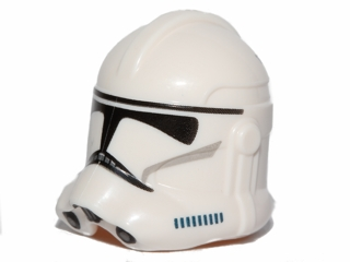 Part 11217pb09 - Minifigure, Headgear Helmet SW Clone Trooper (Phase 2) with Ep.3 Pattern - De BrickPlaats