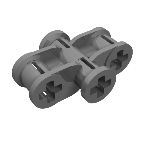 Part 11272 - Technic, Axle Connector 2 x 3 Quadruple - De BrickPlaats