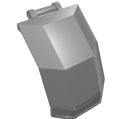 Part 11289 - Windscreen 4 x 4 x 4 2/3 with Bar Handle - De BrickPlaats