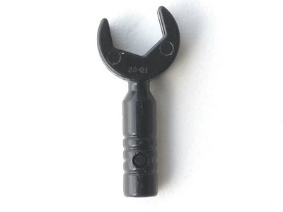 Part 11402g - Minifigure, Utensil Tool Open End Wrench - 3-Rib Handle - De BrickPlaats