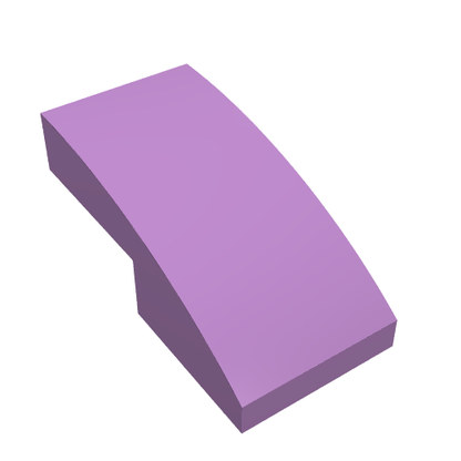 Part 11477 - Slope, Curved 2 x 1 x 2/3 - De BrickPlaats