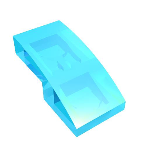 Part 11477 - Slope, Curved 2 x 1 x 2/3 - De BrickPlaats