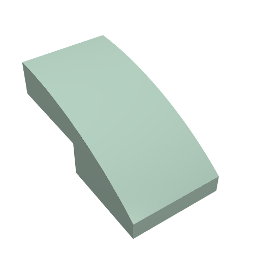 Part 11477 - Slope, Curved 2 x 1 x 2/3 - De BrickPlaats