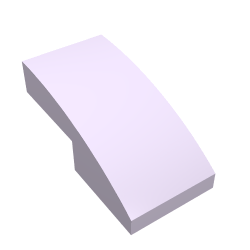 Part 11477 - Slope, Curved 2 x 1 x 2/3 - De BrickPlaats