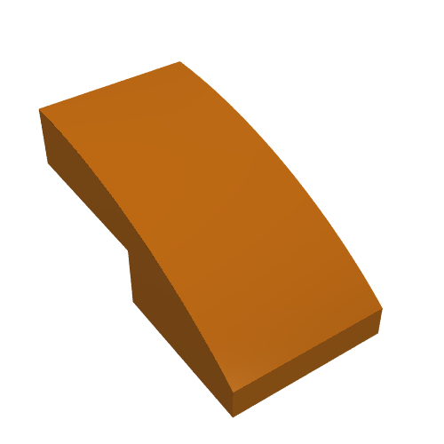 Part 11477 - Slope, Curved 2 x 1 x 2/3 - De BrickPlaats