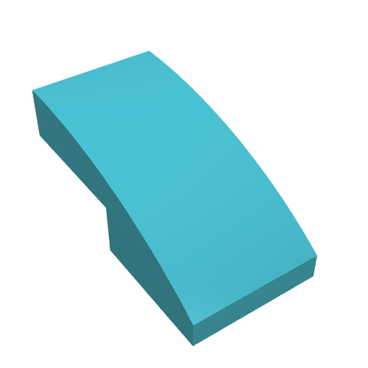 Part 11477 - Slope, Curved 2 x 1 x 2/3 - De BrickPlaats