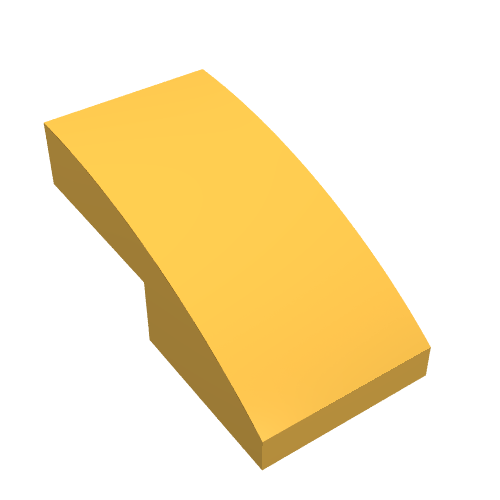 Part 11477 - Slope, Curved 2 x 1 x 2/3 - De BrickPlaats