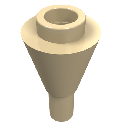 Part 11610 - Cone 1 x 1 Inverted with Bar - De BrickPlaats