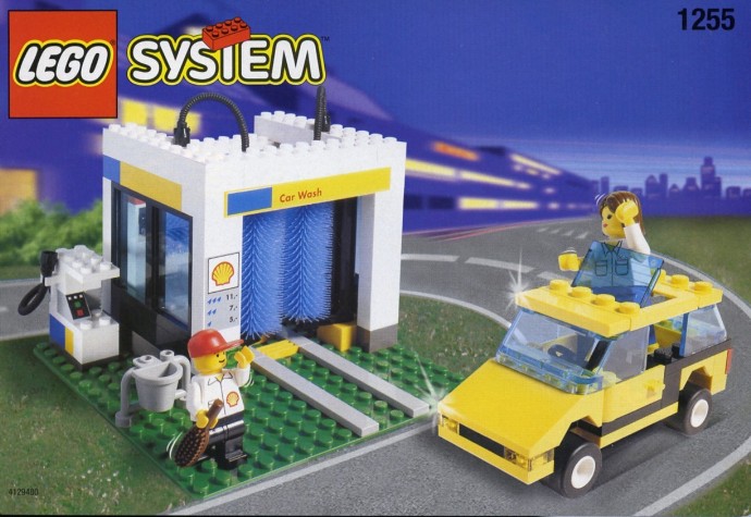Set 1255 - Shell Car Wash - De BrickPlaats