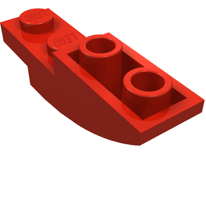 Part 13547 - Slope, Curved 4 x 1 Inverted - De BrickPlaats