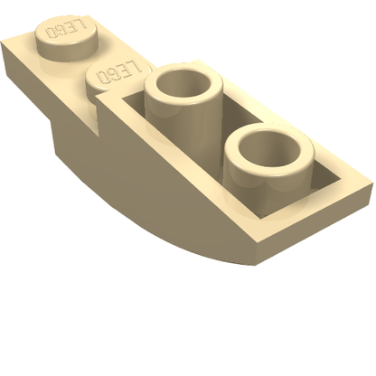 Part 13547 - Slope, Curved 4 x 1 Inverted - De BrickPlaats