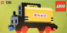 Set 136 - Tanker Waggon (Shell) - De BrickPlaats