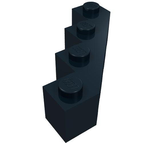 Part 14413 - Brick, Modified Facet 4 x 4 - De BrickPlaats