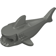 Part 14518 - Shark Body with Debossed Gills - De BrickPlaats