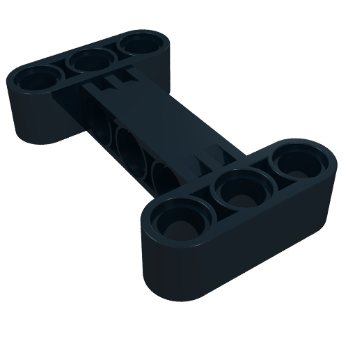 Part 14720 - Technic, Liftarm, Modified H-Shape Thick 3 x 5 Perpendicular - De BrickPlaats