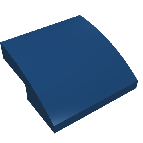 Part 15068 - Slope, Curved 2 x 2 x 2/3 - De BrickPlaats