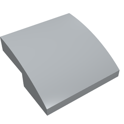 Part 15068 - Slope, Curved 2 x 2 x 2/3 - De BrickPlaats