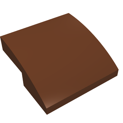 Part 15068 - Slope, Curved 2 x 2 x 2/3 - De BrickPlaats