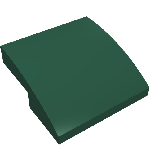 Part 15068 - Slope, Curved 2 x 2 x 2/3 - De BrickPlaats