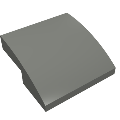 Part 15068 - Slope, Curved 2 x 2 x 2/3 - De BrickPlaats