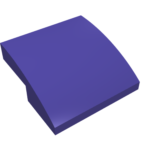 Part 15068 - Slope, Curved 2 x 2 x 2/3 - De BrickPlaats