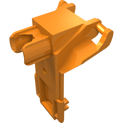 Part 15353 - Minifigure, Utensil Seat with Ball Joint Socket (Hero Factory Cockpit) - De BrickPlaats