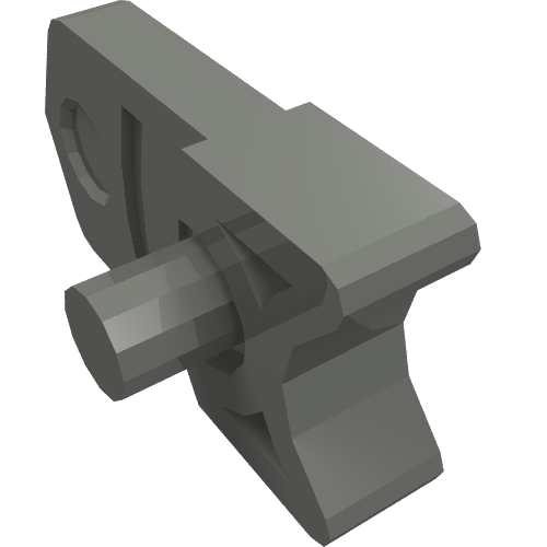 Part 15392 - Projectile Launcher Part, Trigger for Gun, Mini Blaster / Shooter - De BrickPlaats