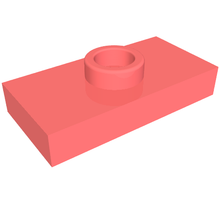 Part 15573 - Plate, Modified 1 x 2 with 1 Stud with Groove and Bottom Stud Holder (Jumper) - De BrickPlaats
