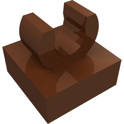 Part 15712 - Tile, Modified 1 x 1 with Open O Clip - De BrickPlaats