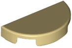 Part 1748 - Tile, Round 1 x 2 Half - De BrickPlaats