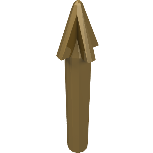 Part 18041 - Minifigure, Weapon Harpoon, Smooth Shaft - De BrickPlaats