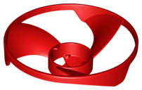 Part 18592 - Propeller 3 Blade 13 Diameter (Ninjago Airjitzu Flyer Vortex Rotor) - De BrickPlaats