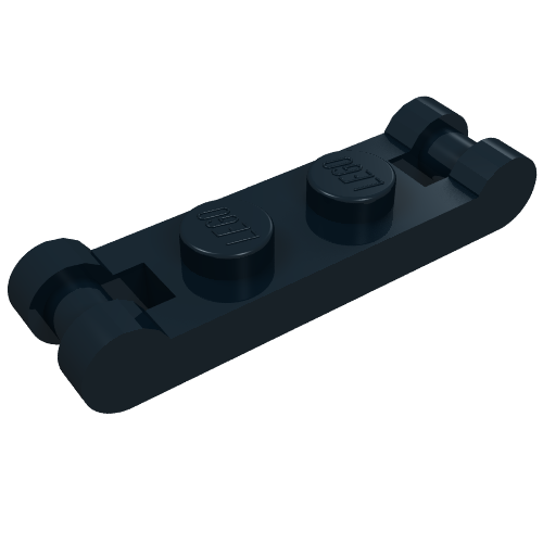 Part 18649 - Plate, Modified 1 x 2 with Bar Handles on Ends - De BrickPlaats