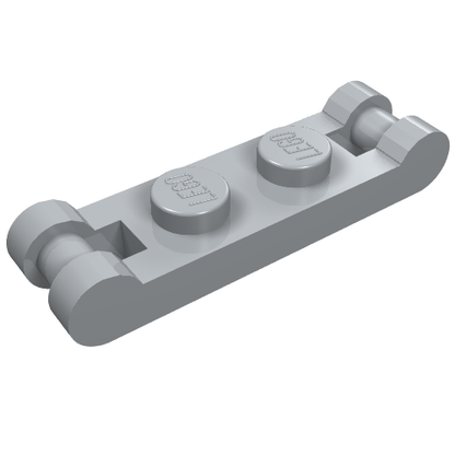 Part 18649 - Plate, Modified 1 x 2 with Bar Handles on Ends - De BrickPlaats