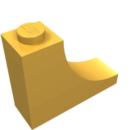 Part 18653 - Arch 1 x 3 x 2 Inverted - De BrickPlaats
